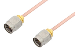2.4mm Male to 2.4mm Male Cable Using RG405 Coax, RoHS