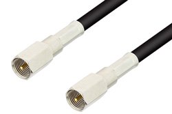 FME Plug to FME Plug Cable 24 Inch Length Using RG58 Coax, RoHS