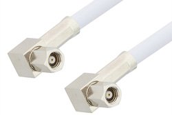 SMC Plug Right Angle to SMC Plug Right Angle Cable Using RG188 Coax