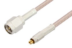 SMA Male to MC-Card Plug Cable 24 Inch Length Using RG316 Coax, RoHS