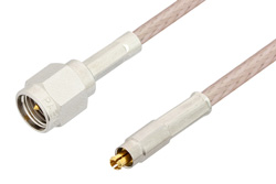 SMA Male to MC-Card Plug Cable Using RG316 Coax, RoHS