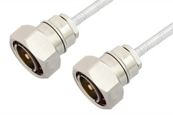 7/16 DIN Male to 7/16 DIN Male Cable 72 Inch Length Using PE-SR401FL Coax