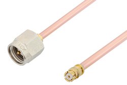 SMA Male to SMP Female Cable 24 Inch Length Using RG405 Coax