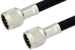 N Male to N Male Cable 36 Inch Length Using PE-B400 Coax