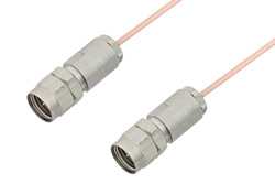 1.85mm Male to 1.85mm Male Cable 18 Inch Length Using PE-047SR Coax