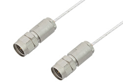 1.85mm Male to 1.85mm Male Cable 48 Inch Length Using PE-SR047FL Coax