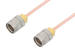 1.85mm Male to 1.85mm Male Cable 36 Inch Length Using RG405 Coax