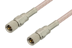10-32 Male to 10-32 Male Cable 24 Inch Length Using RG316 Coax, RoHS