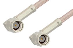 SSMA Male Right Angle to SSMA Male Right Angle Cable Using RG316 Coax