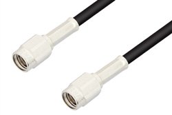 SSMA Male to SSMA Male Cable 24 Inch Length Using RG174 Coax