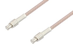 MCX Plug to MCX Plug Cable 48 Inch Length Using RG316-DS Coax