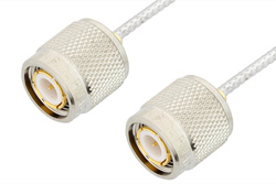 TNC Male to TNC Male Cable 36 Inch Length Using PE-SR405FL Coax, RoHS