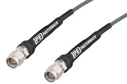 SMA Male to SMA Male Test Cable 24 Inch Length Using PE-P102 Coax