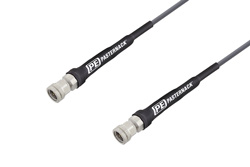 2.4mm Male to 2.4mm Male Test Cable 24 Inch Length Using PE-P102 Coax, RoHS