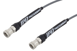 2.4mm Male to 2.4mm Male Test Cable 48 Inch Length Using PE-P102 Coax, RoHS