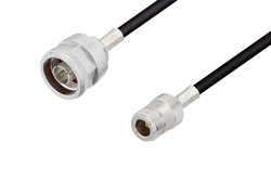 N Male to N Female Cable Using PE-C240 Coax