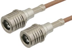 QMA Male to QMA Male Cable Using RG316 Coax