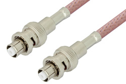 SHV Plug to SHV Plug Cable 72 Inch Length Using RG142 Coax
