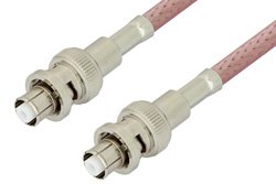SHV Plug to SHV Plug Cable Using RG142 Coax