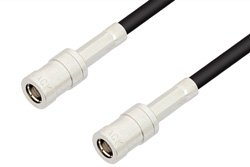 SMB Plug to SMB Plug Cable Using RG174 Coax