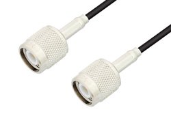 TNC Male to TNC Male Cable 36 Inch Length Using PE-B100 Coax