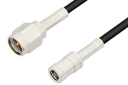 SMA Male to SMB Plug Cable Using RG174 Coax, RoHS