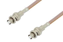 SHV Plug to SHV Plug Cable 60 Inch Length Using PE-P195 Coax