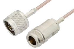 N Male to N Female Cable Using RG316 Coax