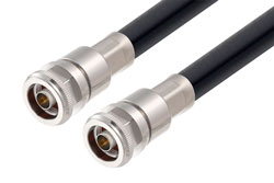 N Male to N Male Cable 48 Inch Length Using LMR-600 Coax