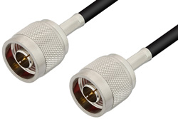 N Male to N Male Cable 36 Inch Length Using LMR-195 Coax