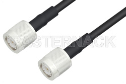 TNC Male to TNC Male With Times Connectors Cable 24 Inch Length Using LMR-195 Coax