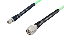 SMA Male to TNC Male Low Loss Cable 60 Inch Length Using PE-P142LL Coax, RoHS