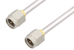SMA Male to SMA Male Cable Using Tinned RG402 Coax