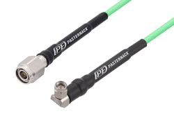 SMA Male Right Angle to TNC Male Low Loss Cable 48 Inch Length Using PE-P142LL Coax, RoHS