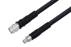 TNC Male to SMA Male Cable 36 Inch Length Using LMR-400-UF Coax with HeatShrink