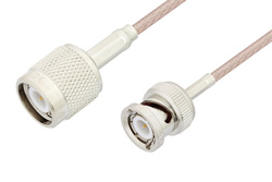 TNC Male to BNC Male Cable 36 Inch Length Using RG316 Coax