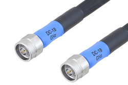 Handheld RF Analyzer Rugged Phase Stable Cable N Male to N Male Cable 100 cm Length Using PE-FF430 Coax, RoHS
