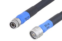 Handheld RF Analyzer Rugged Phase Stable Cable N Male to TNC Male Cable Using PE-FF430 Coax, RoHS