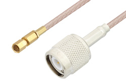SSMC Plug to TNC Male Cable 36 Inch Length Using RG316 Coax