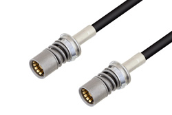 Snap-On BMA Jack to Snap-On BMA Jack Cable 60 Inch Length Using LMR-100 Coax