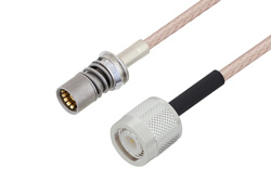 Snap-On BMA Jack to TNC Male Cable Using RG316 Coax