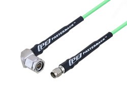 SMA Male to TNC Male Right Angle Low Loss Cable 36 Inch Length Using PE-P160LL Coax