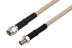 Reverse Polarity SMA Male to Reverse Polarity SMA Female Cable Using RG141 Coax