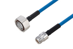 Plenum 7/16 DIN Male to N Female Low PIM Cable 24 Inch Length Using SPP-250-LLPL Coax Using Times Microwave Parts