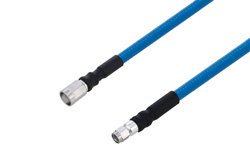 Plenum SMA Male to NEX10 Male Low PIM Cable 200 cm Length Using SPP-250-LLPL Coax Using Times Microwave Parts