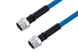 Plenum N Male to N Male Low PIM Cable 36 Inch Length Using SPP-375-LLPL Coax Using Times Microwave Parts