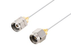 1.85mm Male to 2.92mm Male Low Loss Cable 24 Inch Length Using 047 Coax