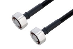 Outdoor Rated 7/16 DIN Male to 7/16 DIN Male Low PIM Cable Using SPO-375 Coax Using Times Microwave Parts
