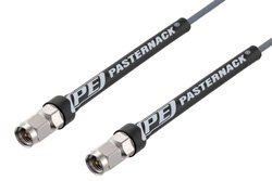 SMA Male to SMA Male Cable 150 CM Length Using PE-P103 Coax
