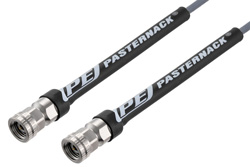 1.85mm Male to 1.85mm Male Cable 150 CM Length Using PE-P103 Coax
